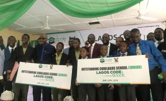 LSSMC Kankon, Whitesands School win maiden Code Lagos competition