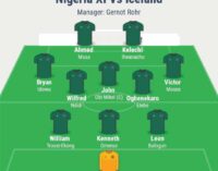Rohr names Eagles starting XI for Iceland, switches to 3-5-2 formation