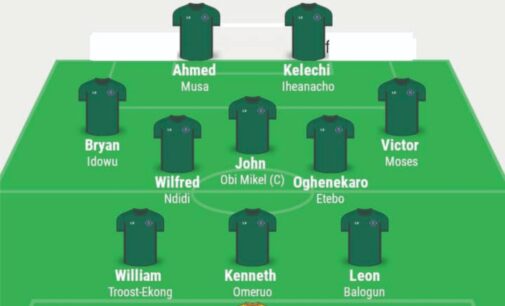 Rohr names Eagles starting XI for Iceland, switches to 3-5-2 formation