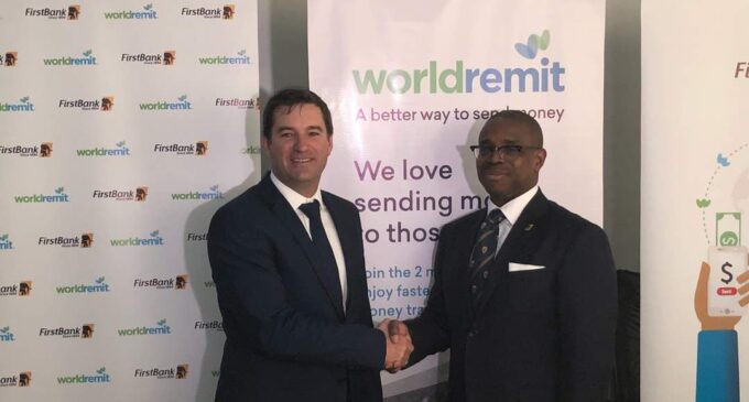 First Bank partners with World Remit to ‘strengthen’ digital money transfer