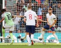 Iwobi scores but England beat Nigeria in World Cup warm-up