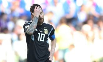 Messi, Argentina held by Iceland