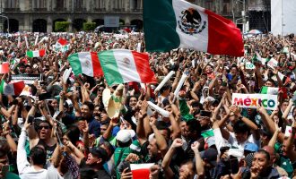 Mexico’s fans celebration of Lozano’s goal triggers earthquake alarm