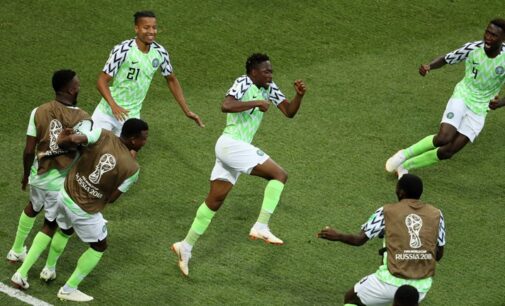 Super Eagles can go very far in World Cup, says Buhari after Iceland win