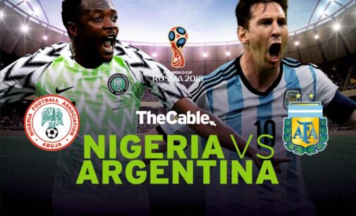 How it happened: Nigeria eliminated from World Cup by Argentina