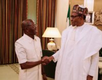 Oshiomhole threatens to expel ministers from APC over non-compliance with Buhari’s orders