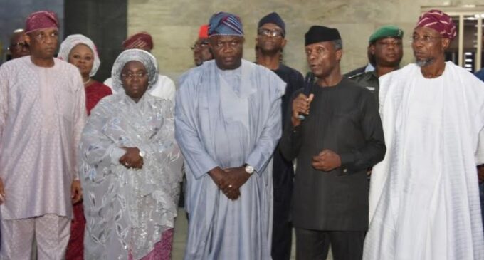 Osinbajo visits Lagos over tanker explosion, says FG deeply saddened