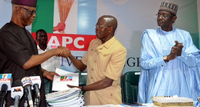 Oshiomhole’s election: PDP ignorant of electoral rules, says APC