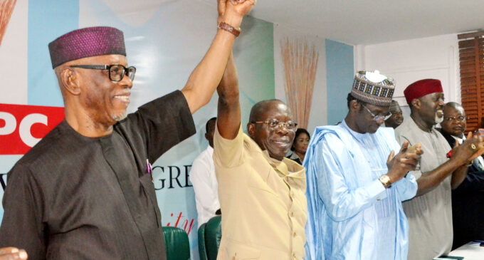PDP asks INEC not to recognise Oshiomhole as APC chairman