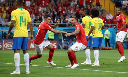 Switzerland stand firm, deny Neymar and Brazil