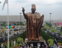 VIDEO: The unveiling of MKO Abiola statue in Lagos