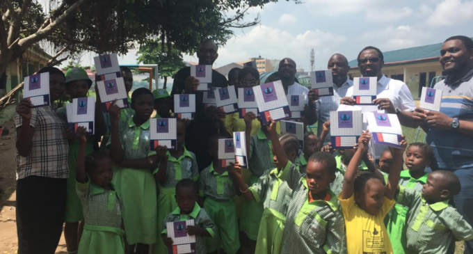 Club donates books to public schools in Surulere