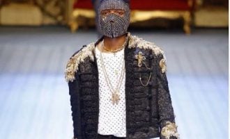 PHOTOS: Wizkid walks the runway for Dolce & Gabanna in Milan