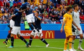 Griezmann scores historic VAR assisted goal in France slim win over Australia