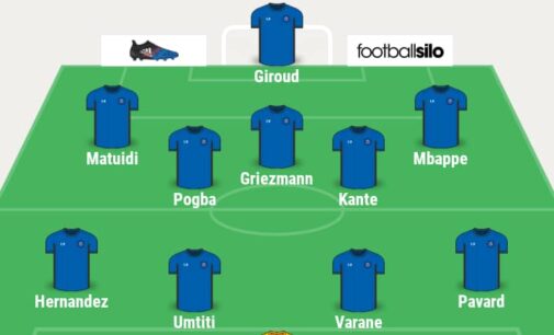 Lineups: France v Argentina