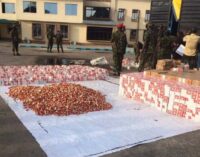 Army intercepts trucks loaded with 300,000 live cartridges in Ogun