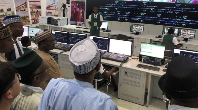 PHOTOS: Buhari inaugurates Abuja light rail