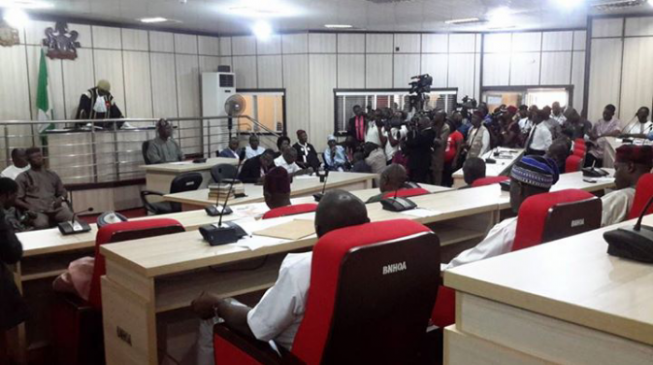 Benue lawmakers bicker on live TV over Ortom’s impeachment notice