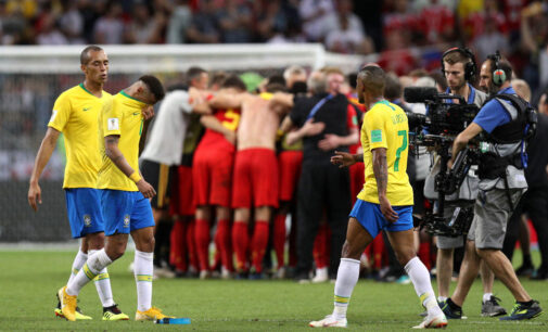 Belgium defeat Brazil to send diving Neymar home