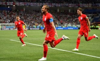PHOTOS: England through to the quarter-finals after beating Colombia