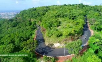 Enugu’s ‘natural rollercoaster’ Milken Hill gets makeover from Ugwuanyi