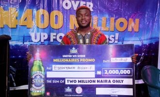 Kaduna and Onitsha produce 18 more millionaires in Star Lager national promo