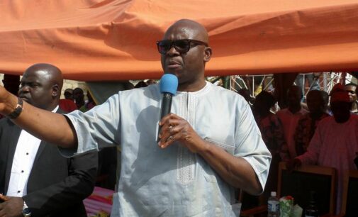 Fayose presents N10bn request to Ekiti assembly — one month to handover