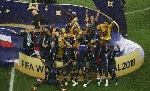 PHOTOS: France emerge victorious at the World Cup final