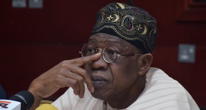 Lai Mohammed’s town criers: What a sorry sight