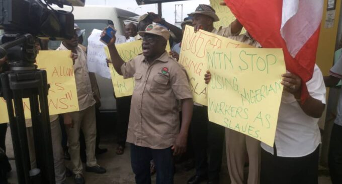 MTN shuts Abuja office over NLC protests