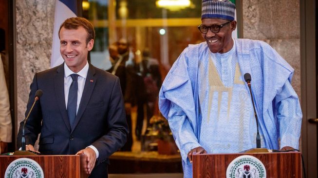 Fayose: When I saw 'old man' Buhari beside the president of France, I said 'Oh my God'