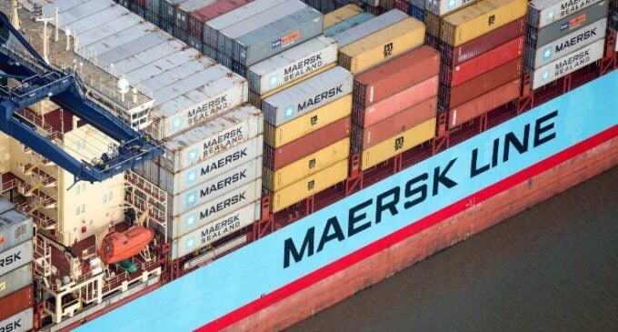 Maersk suspends all container shipping to/from Russia