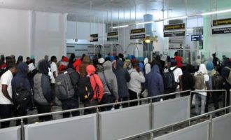 155 Nigerians stranded in Russia arrive Abuja
