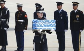North Korea returns remains of US soldiers