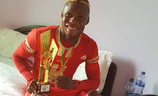 Nigerian striker Okiki named best player in Ethiopian Premier League
