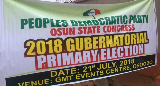 How Osun PDP delegates picked governorship candidate