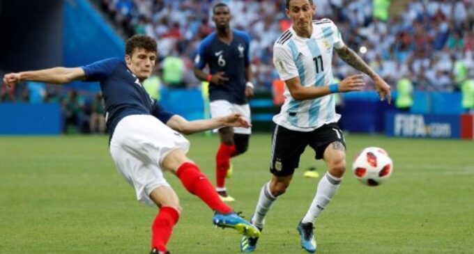 France’s Pavard beats Musa to World Cup best goal award