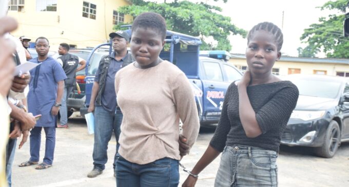 Police parade teenager who ‘faked her kidnap’