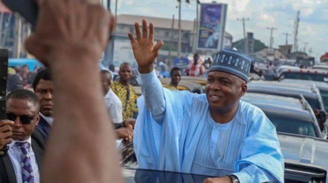 I did everything possible to reconcile with APC, says Saraki as he returns to PDP