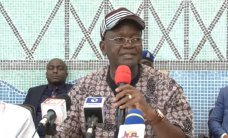 VIDEO: The moment Ortom resigned from APC