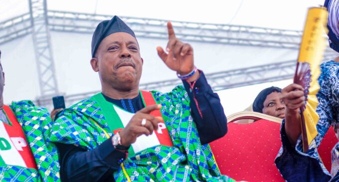 Secondus leads PDP stakeholders to Obasanjo