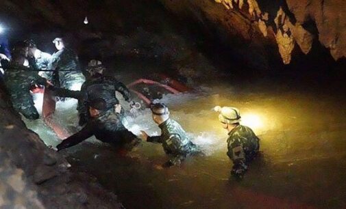 Four boys rescued from Thailand cave — after two weeks