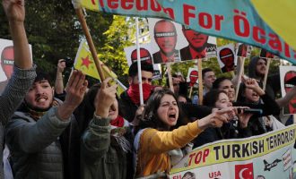 Security operatives attack anti-Erdogan protesters in South Africa