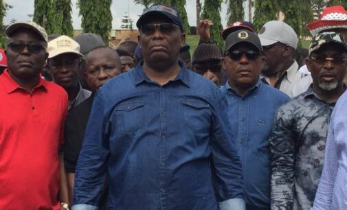 Secondus leads protesters to n’assembly over ‘assault’ on Fayose