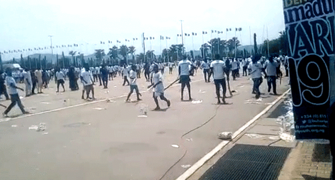 Buhari’s supporters clash in Abuja