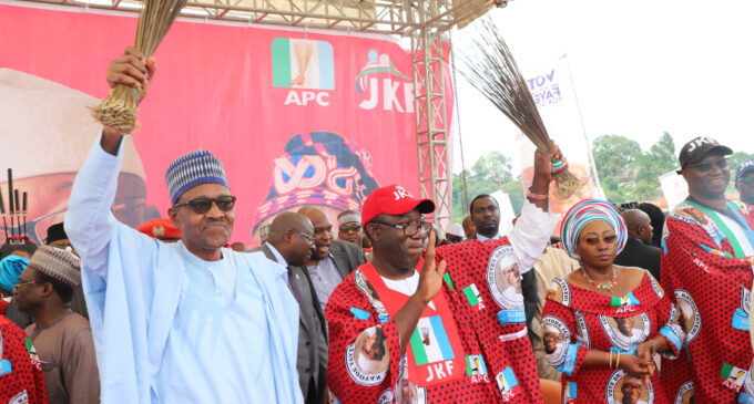‘Why will I fight them?’ — Fayemi reacts to alleged feud with Buhari, Tinubu