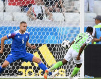Musa’s second goal vs Iceland shortlisted for Goal of the Tournament