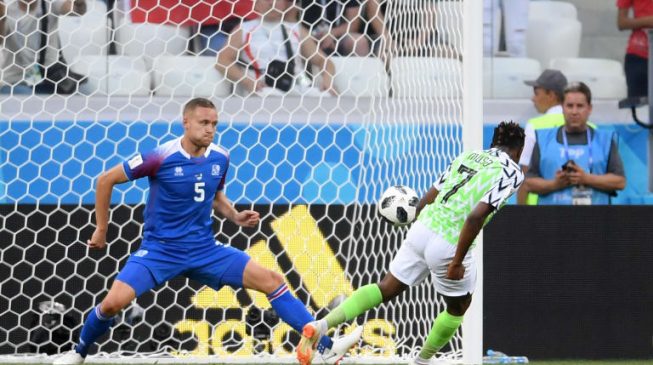 Musa’s second goal vs Iceland shortlisted for Goal of the Tournament