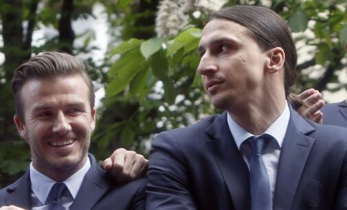 Ibrahimovic, Beckham wager Sweden-England outcome
