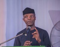 Osinbajo: We must do something about our large, expensive government